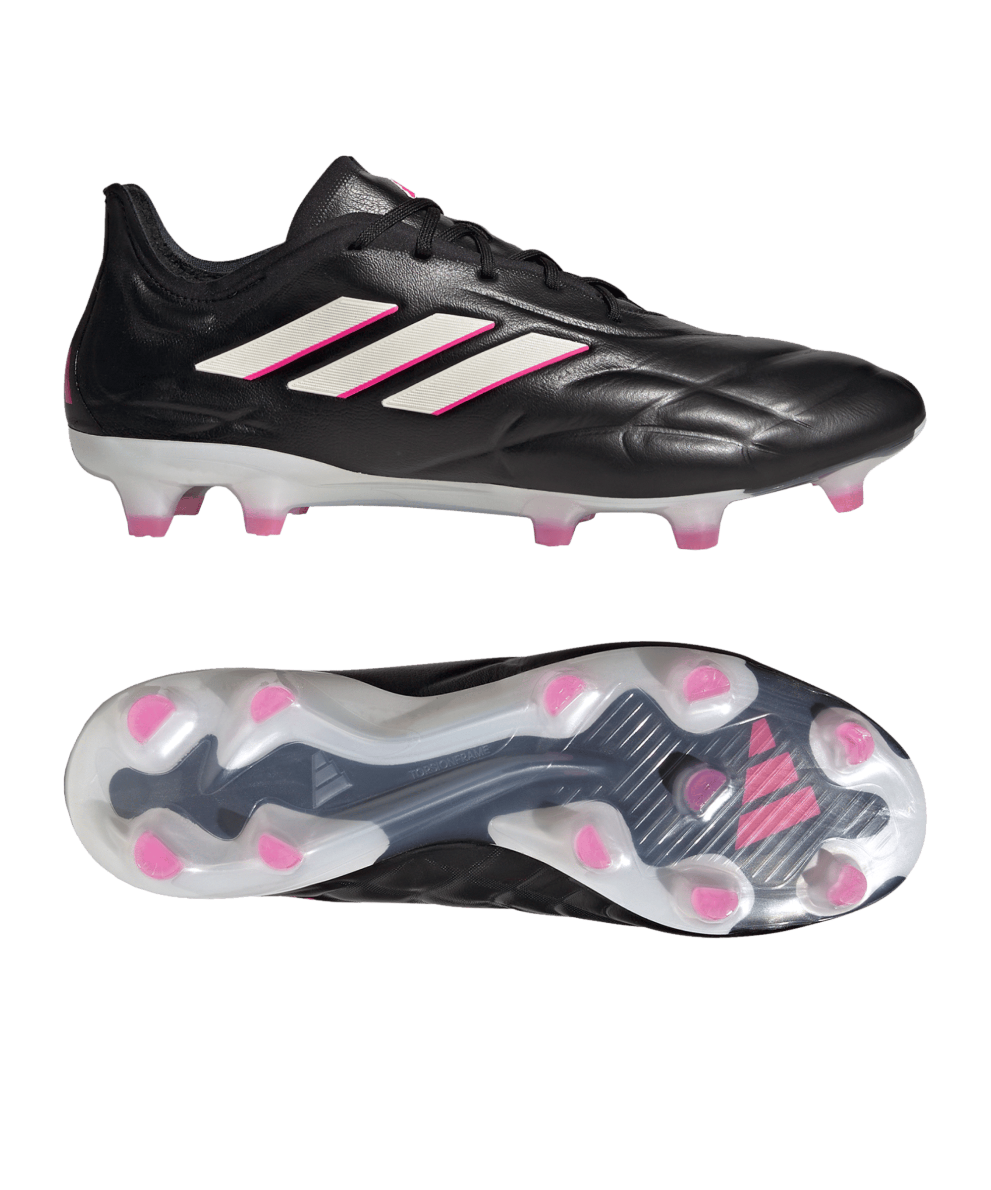 Adidas Fußballschuh COPA Pure.1 FG Own Your Football Schwarz Weiss Pink