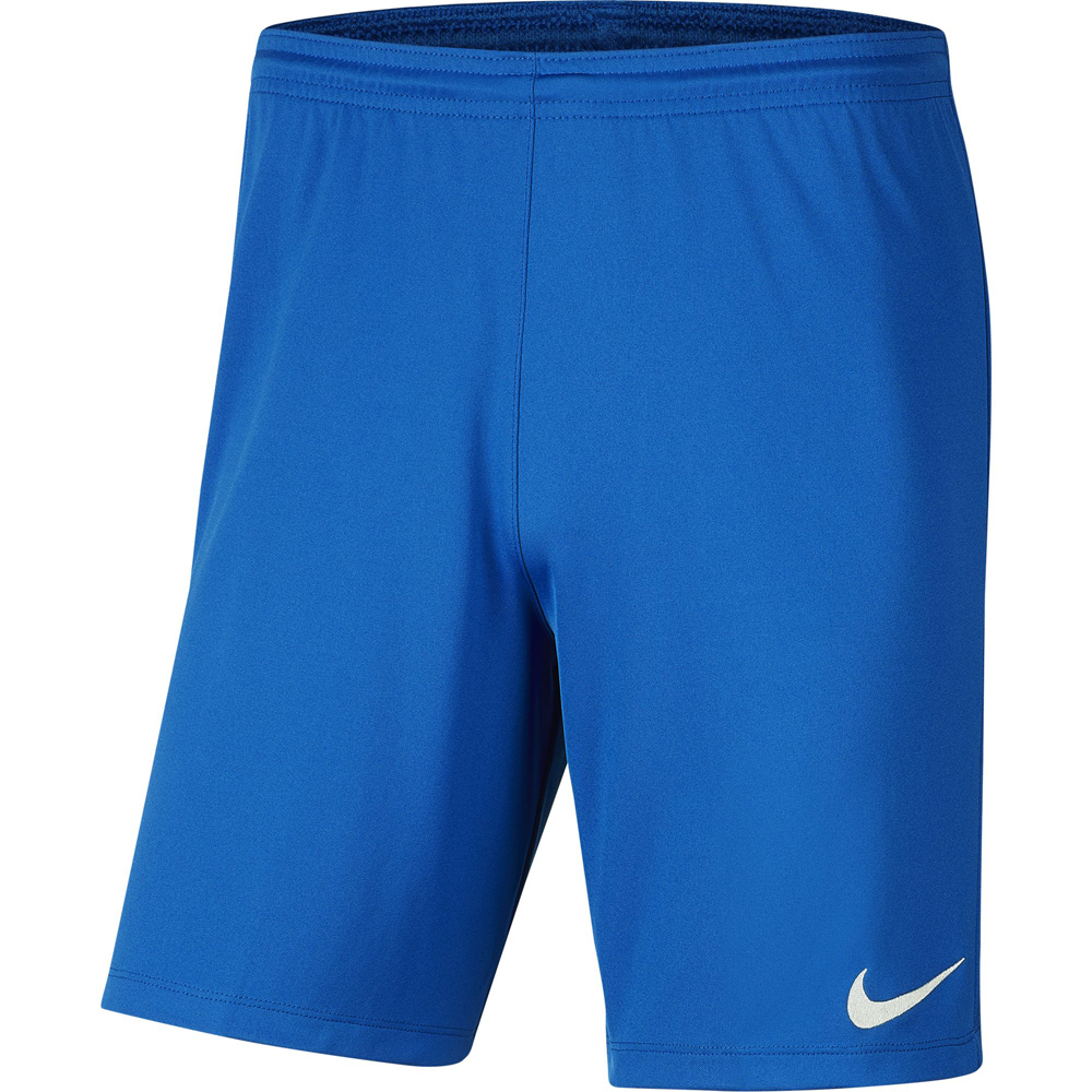 Nike Park III Kinder Shorts royal blue-weiß