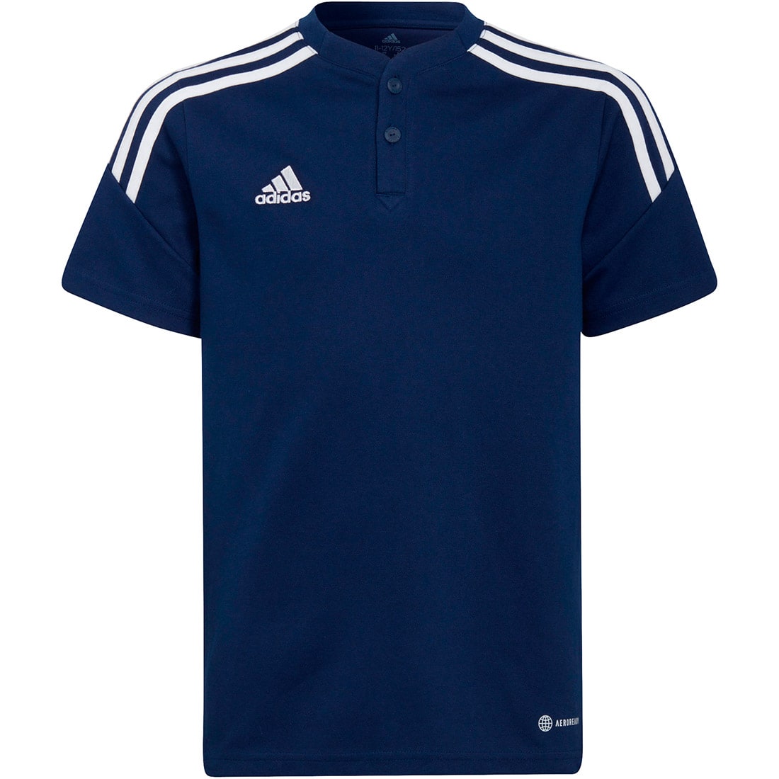 Adidas Kinder Poloshirt Condivo 22 blau-weiß