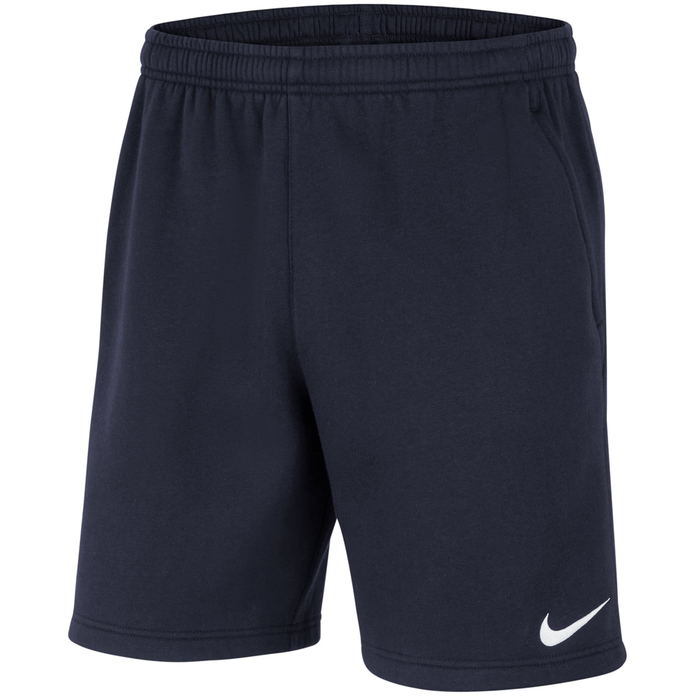 Nike Kinder Fleece Shorts Park 20 blau-weiß