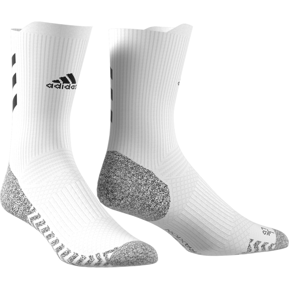 Adidas Socken Alphaskin Traxion Crew Low Cushion weiß-grau
