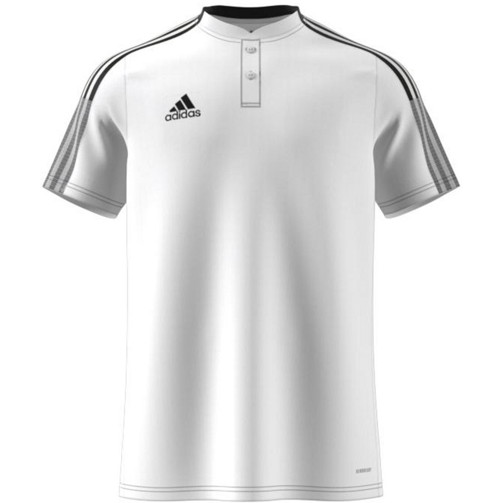 Adidas Herren Poloshirt Tiro 21 weiß