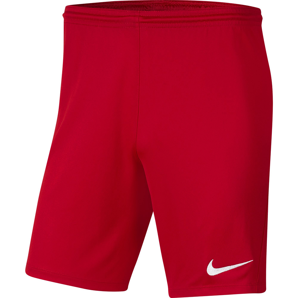 Nike Park III Herren Shorts university red-weiß