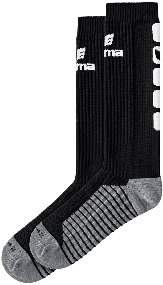 Erima Classic 5-C Socken lang schwarz-weiß