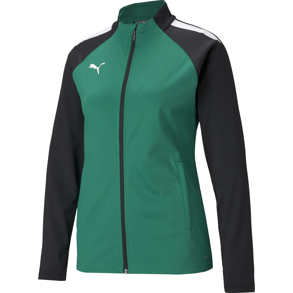 Puma Damen Trainingsjacke teamLIGA grün-schwarz