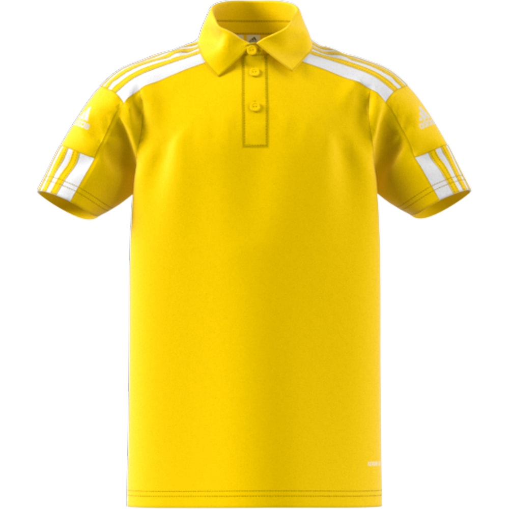 Adidas Kinder Poloshirt Squadra 21 gelb-weiß