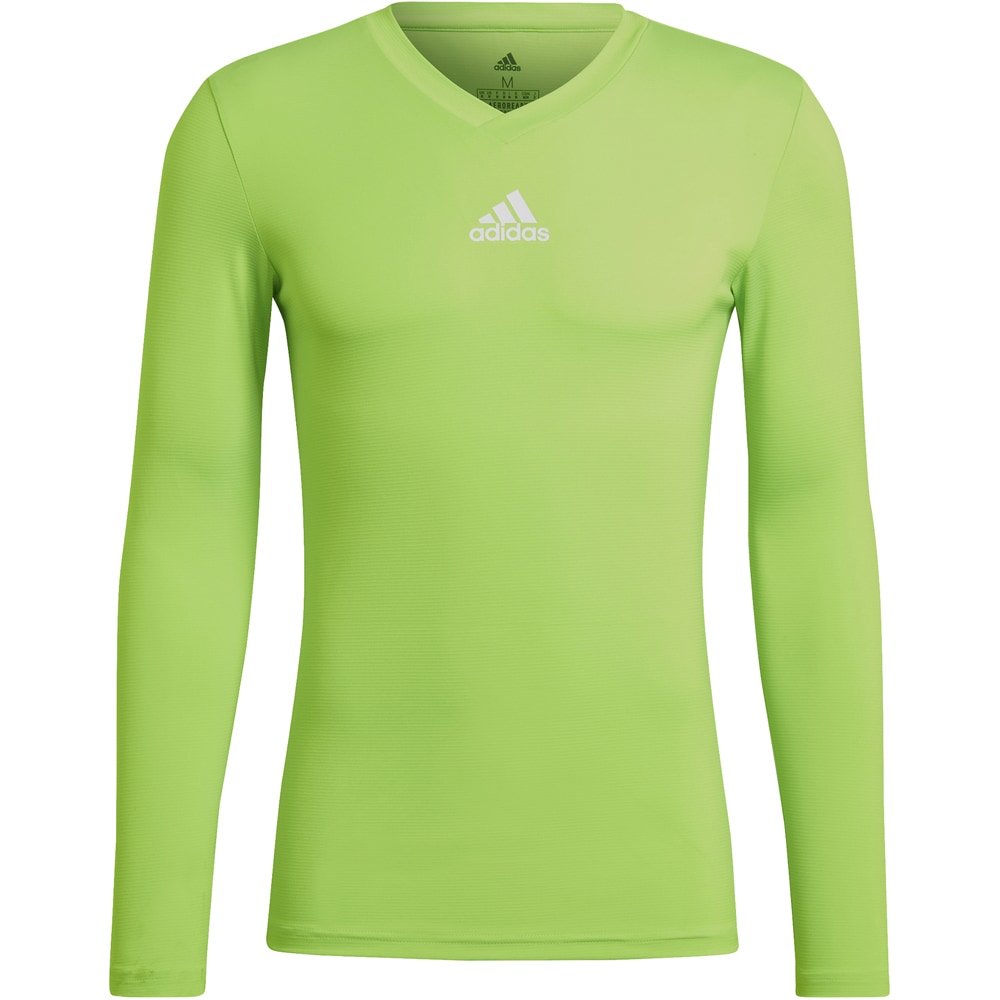 Adidas Herren Langarm Base Shirt Team grün