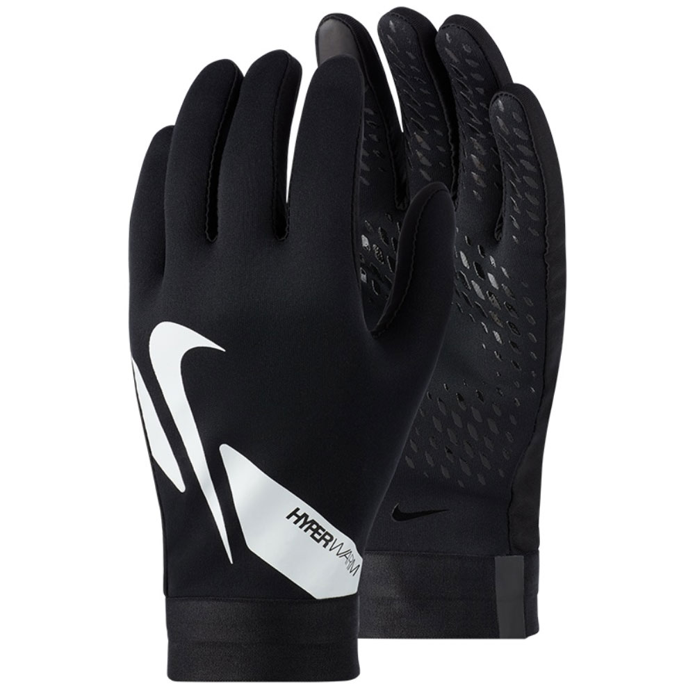 Nike Spielerhandschuh Hyperwarm Academy schwarz-weiß