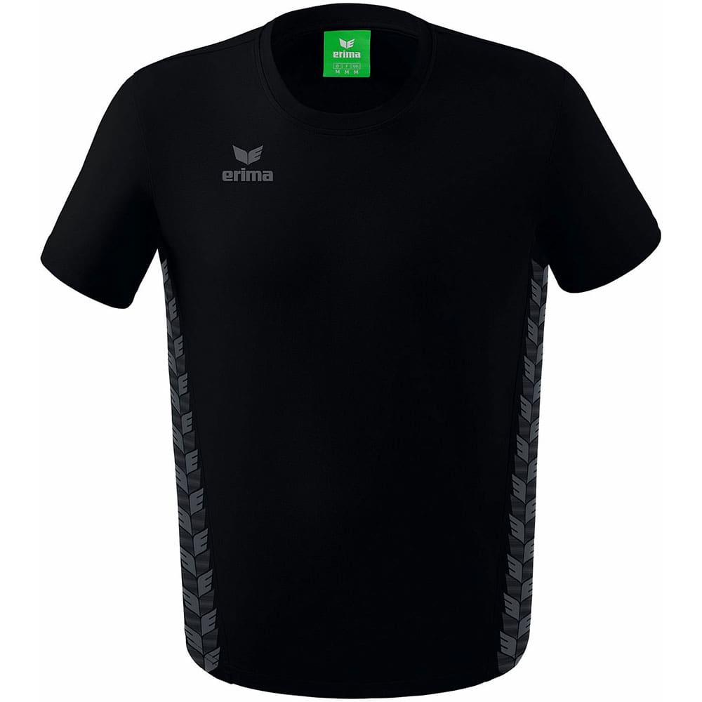Erima Herren T-Shirt Essential Team schwarz-grau
