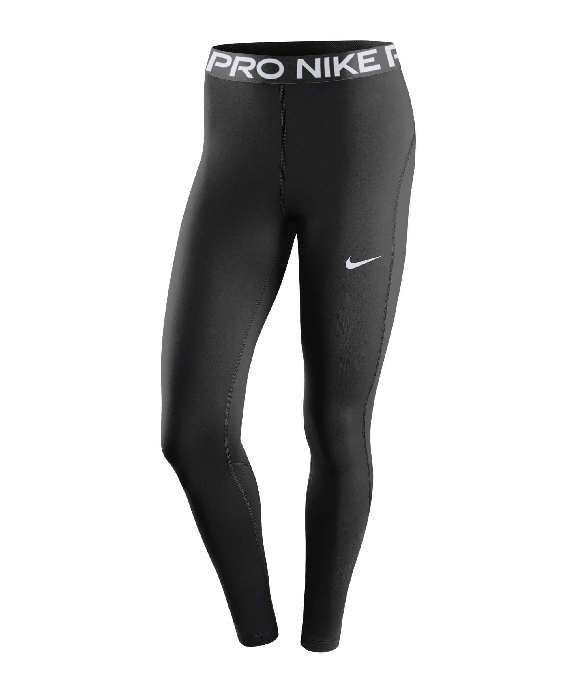 Nike Damen Tights Pro 365 schwarz-weiß