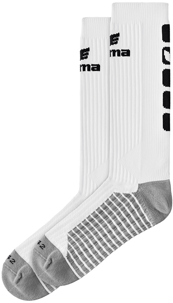 Erima Classic 5-C Socken lang weiß-schwarz