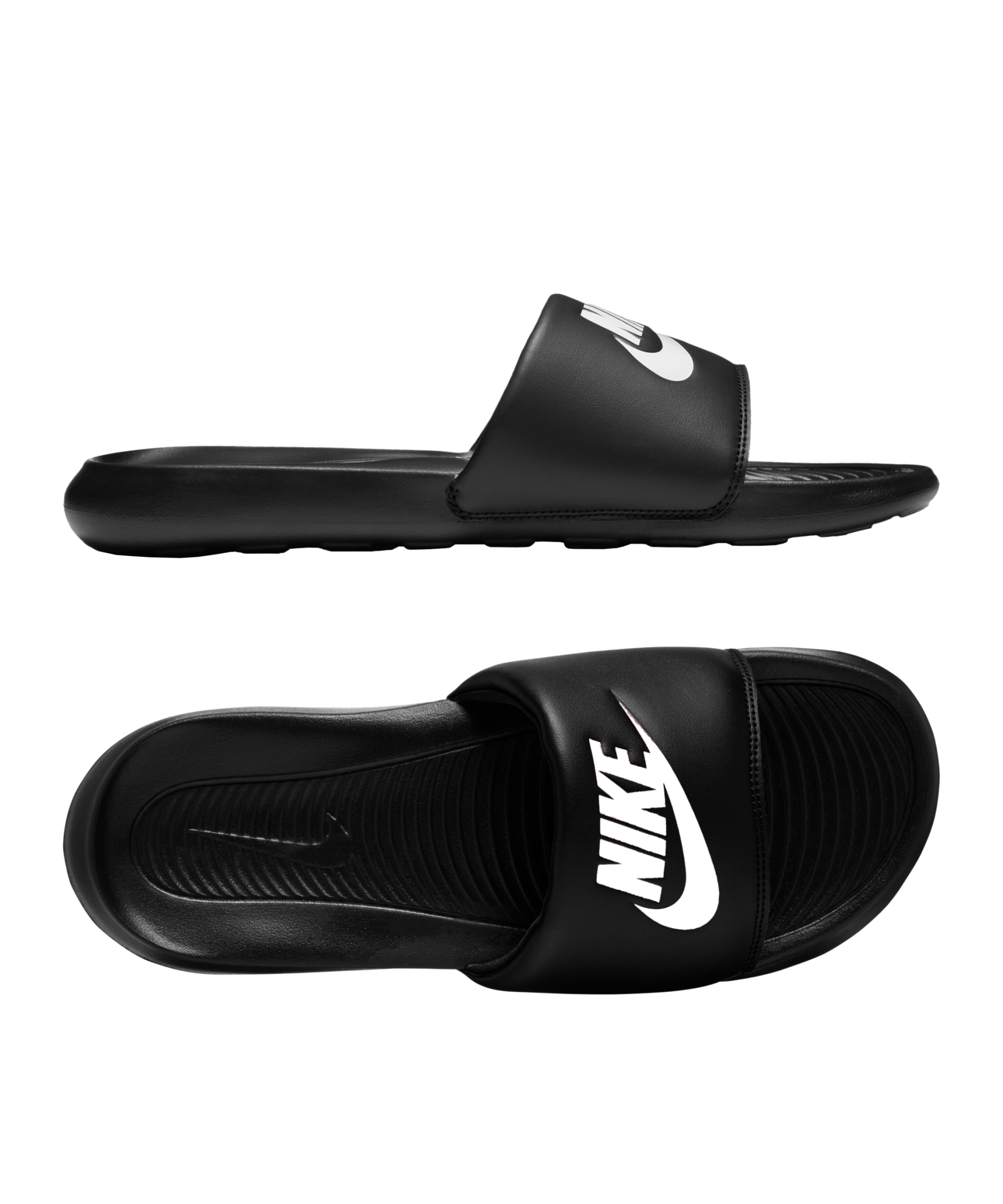 Nike Victori One Slide Badelatsche Schwarz