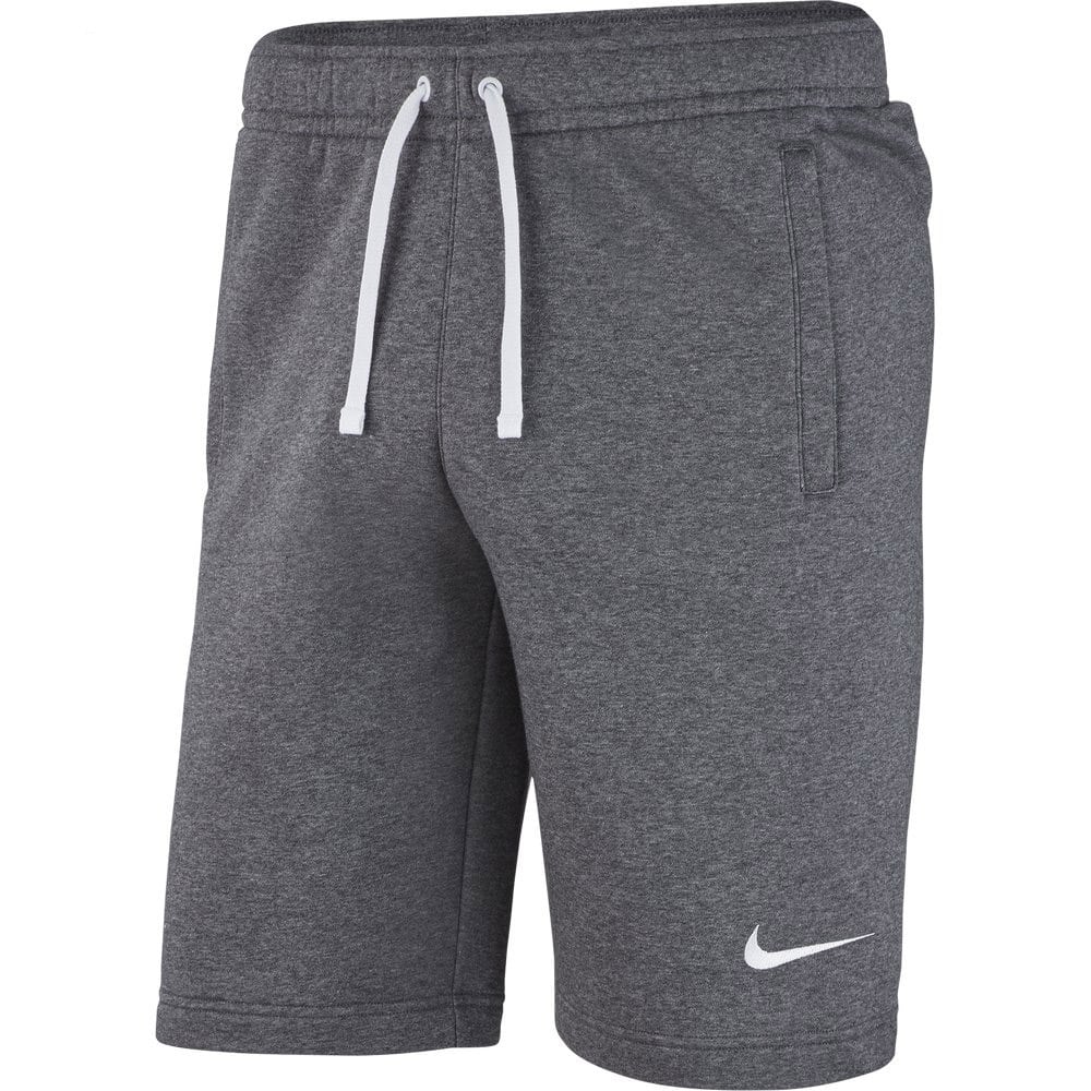 Nike Kinder Fleece Shorts Park 20 grau-weiß