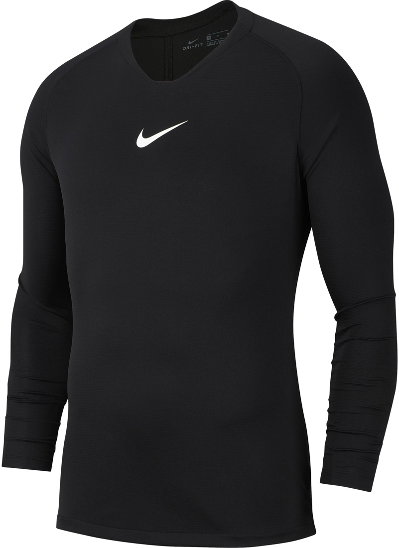 Nike Park First Layer Langarm Shirt schwarz-weiß