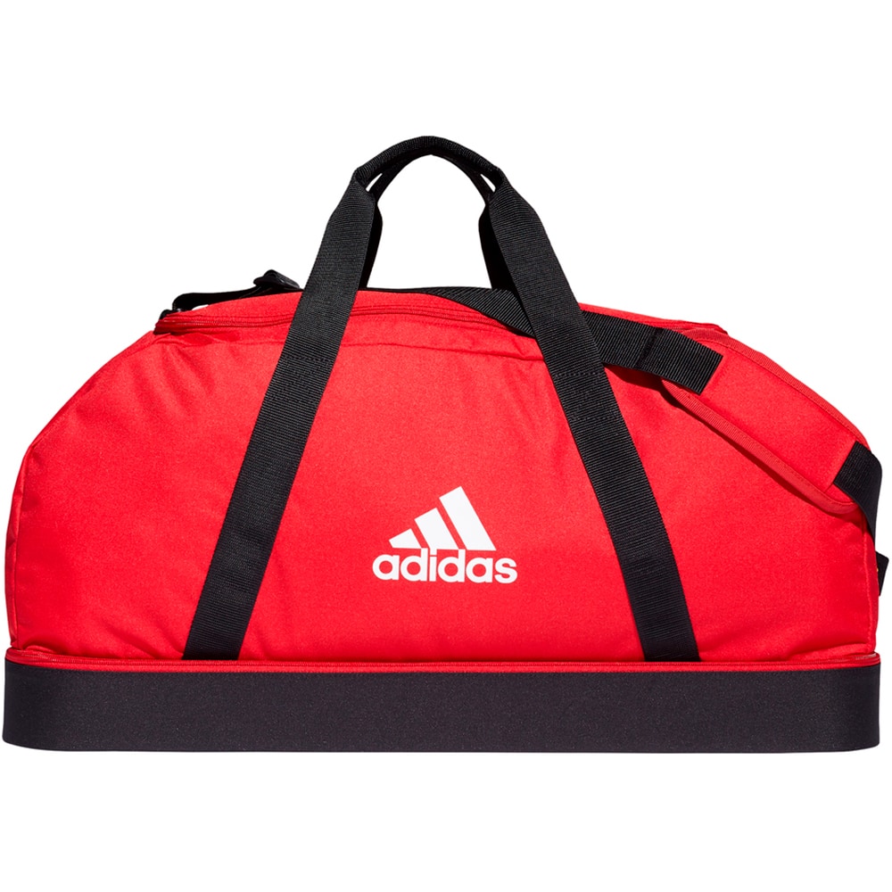 Adidas Trainingstasche mit Bodenfach Tiro L rot-schwarz-weiß