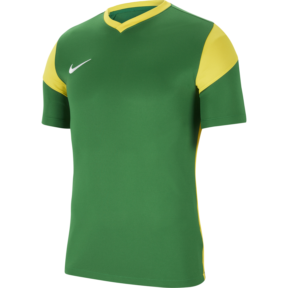 Nike Kinder Kurzarm Trikot Park Derby III grün-gelb