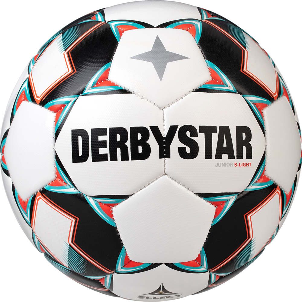 Derbystar Fußball Junior S-Light weiß-grün-schwarz