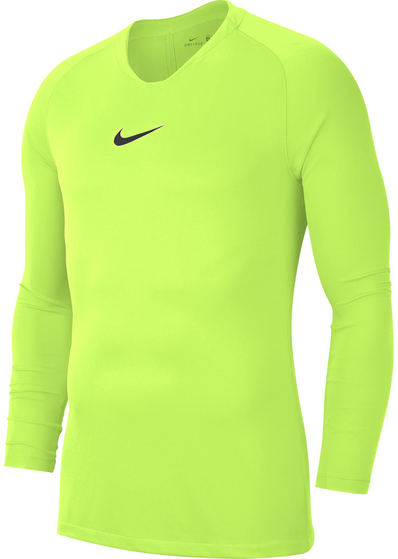 Nike Park First Layer Langarm Shirt volt-schwarz